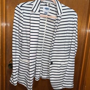 Striped blazer